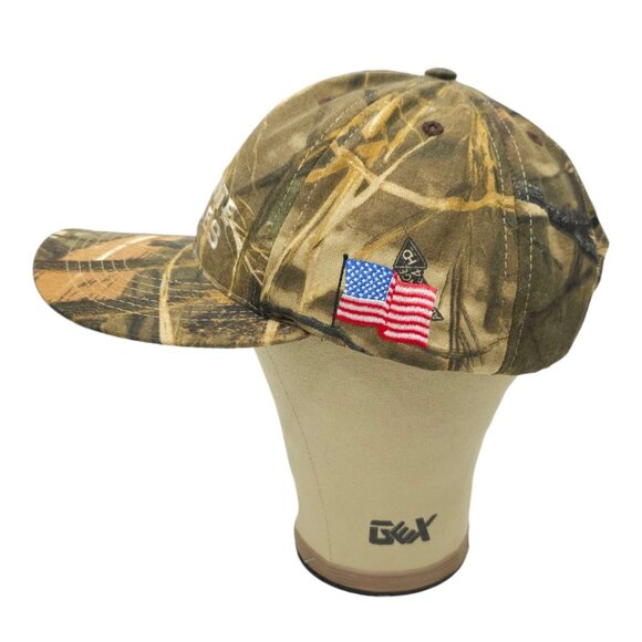Realtree Advantage MAX 4 HD Camo Snapback Cap Trucker Hunting Hat Okonite Cables - Picture 11 of 15